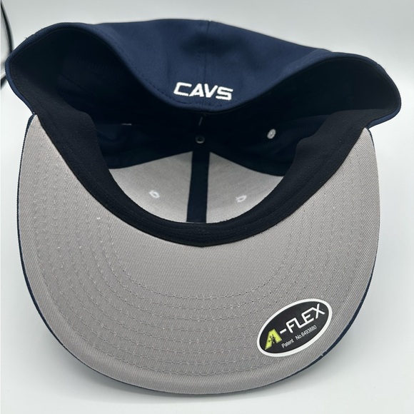 Cleveland Cavaliers Hat XL A-FLEX Stretch Fitted The Game Pro GAMETEK Patriotic - Picture 7 of 9